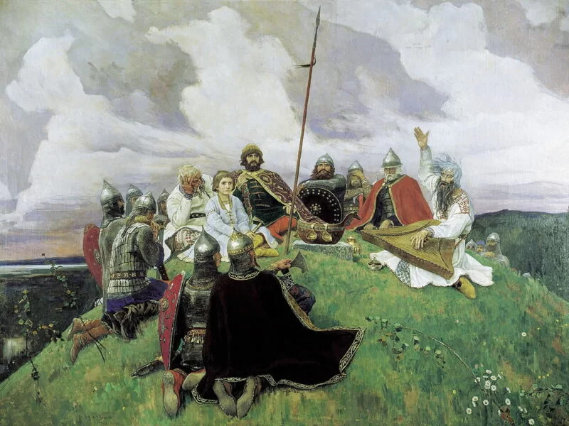 Varangians in a painting by Viktor Vasnetsov (1910)